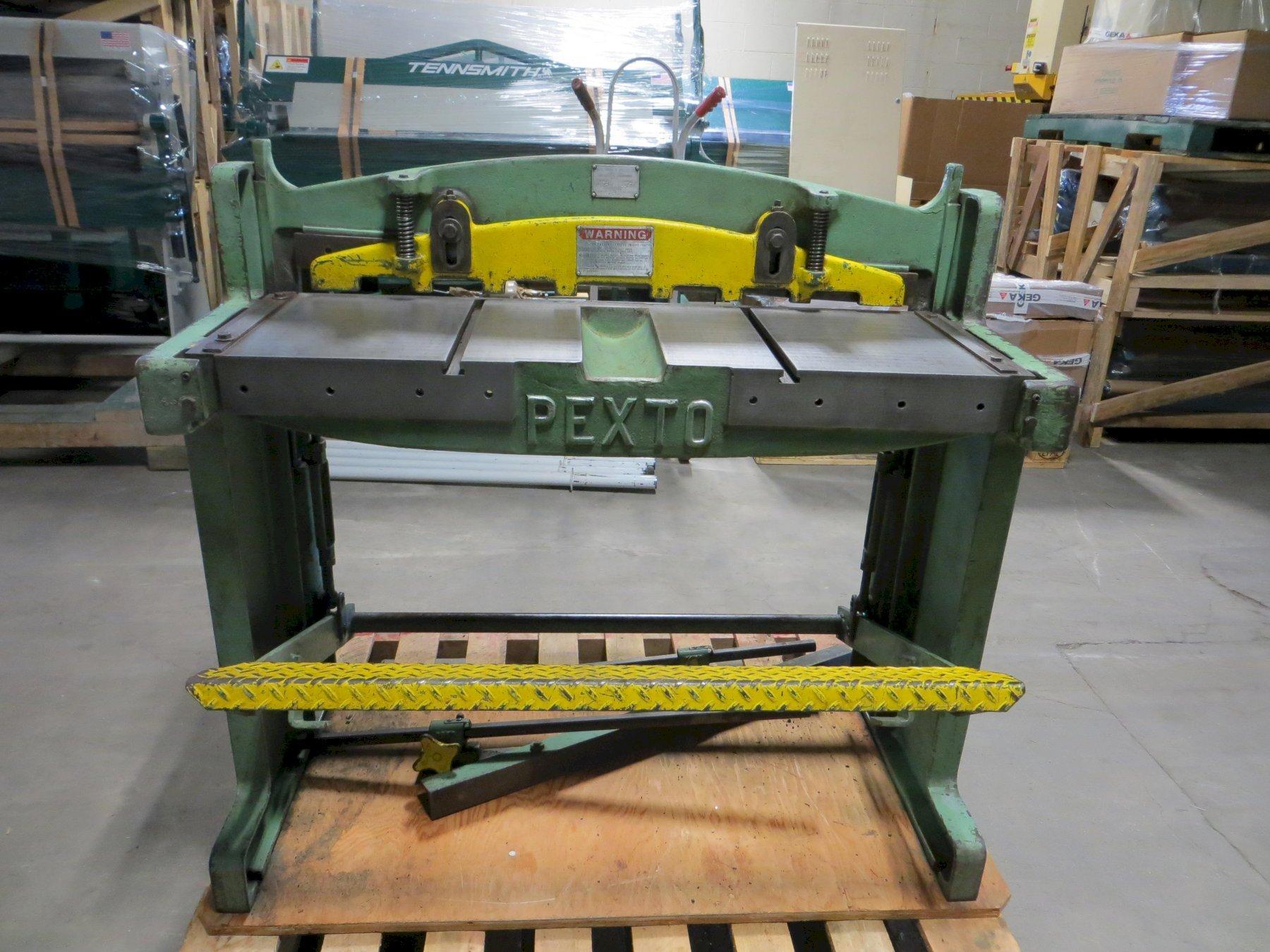 16 Ga x 3 Ft. Pexto Foot Shear Model 137