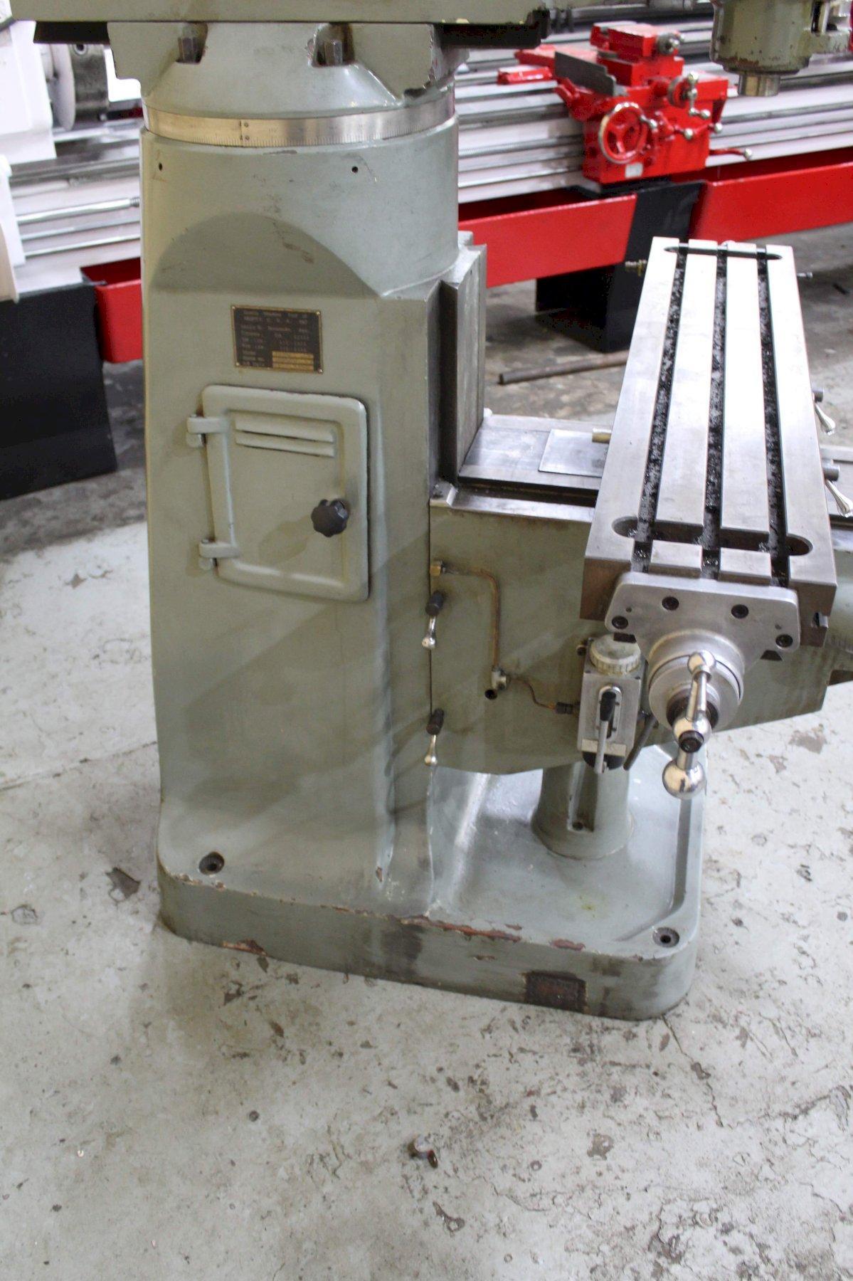 3 HP COMET RAM TYPE VERTICAL MILL: STOCK #72388