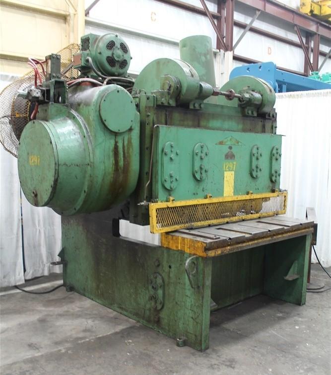 4' X 5/8' BIGWOOD MODEL #0S7 POWER SQUARING SHEAR: STOCK #61893