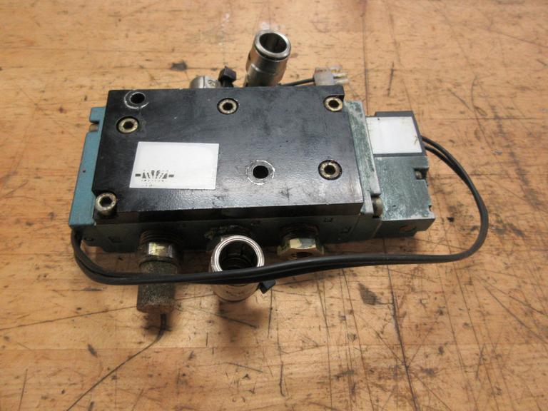 Used Haas AG Clamp Solenoid Assembly #36-3100 for VF CNC Machines
