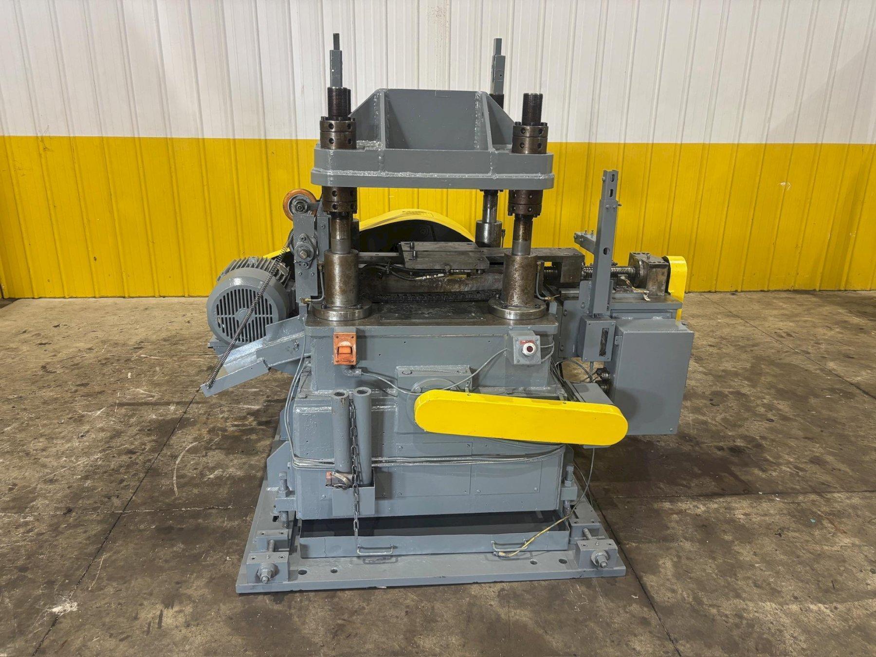 4-POST CUTOFF PRESS AND SERVO DIE ACCELERATOR. STOCK # 0991225