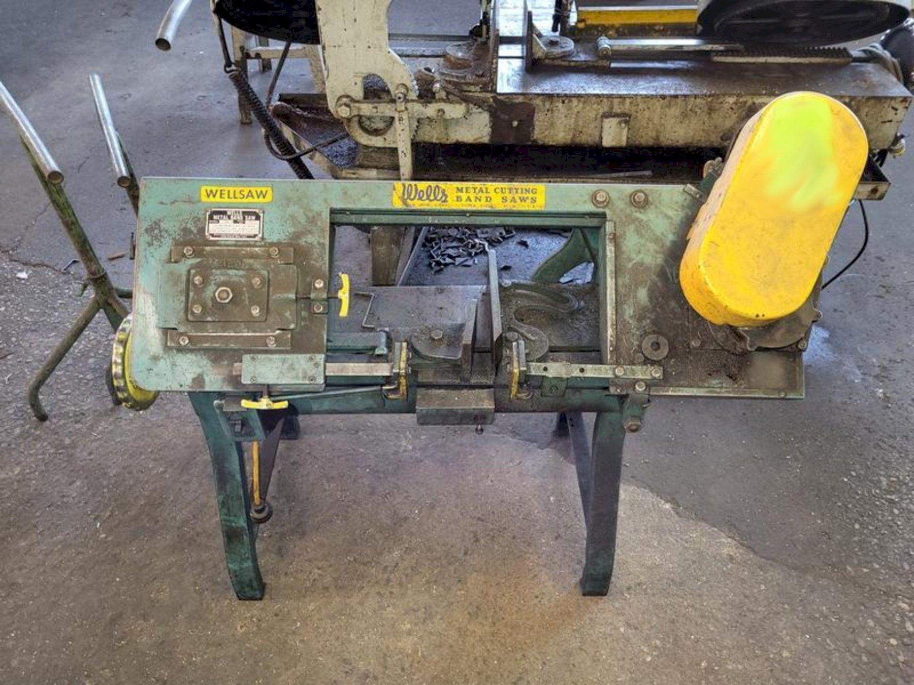 1 - PREOWNED WELLSAW PORTABLE BANDSAW, MODEL #: 58B, S/N: 7885