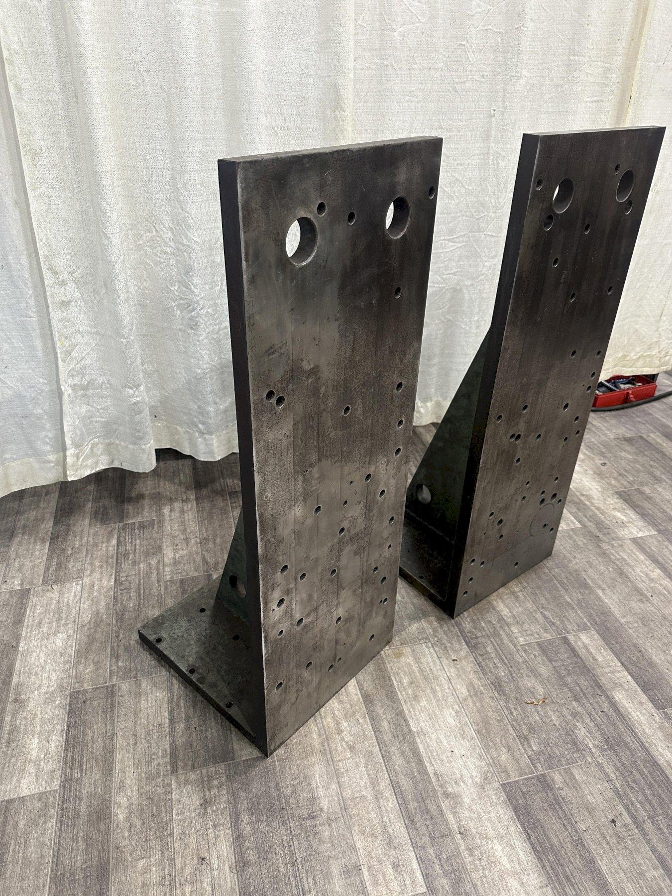 1 SET 18" X 48" ANGLE PLATES: STOCK #78445