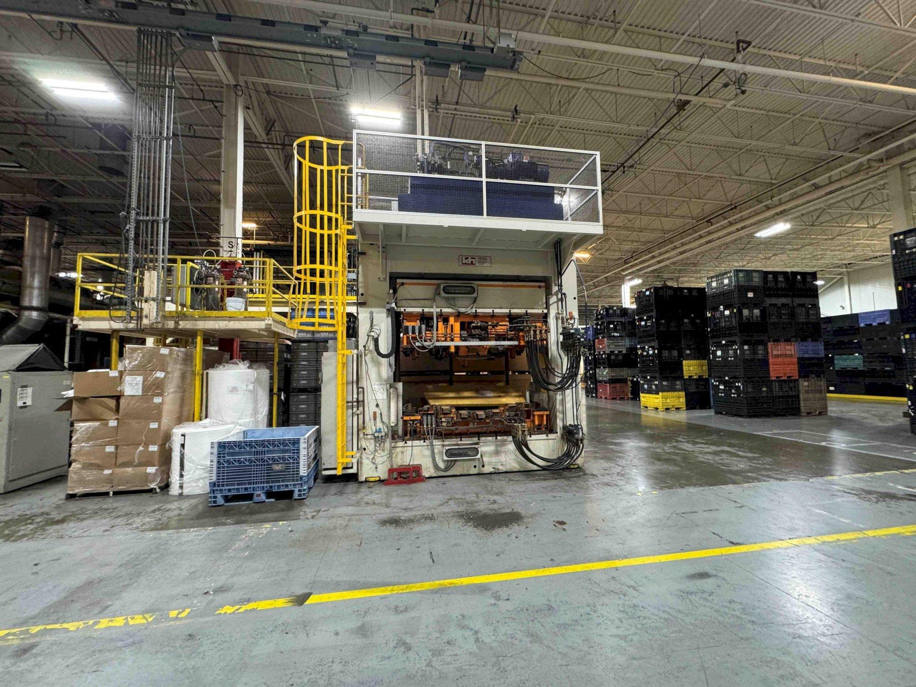 Heidel 500 ton Hydraulic press 2450mm x 1200mm