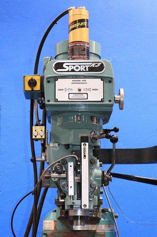 SOUTHWESTERN INDUSTRIES PROTO-TRAK 2-AXIS CNC VERTICAL MILL MODEL: SPORT K3 w/M-2 CONTROL