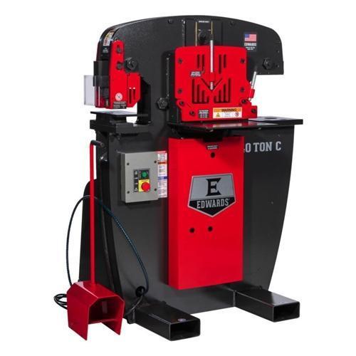 (1) NEW EDWARDS 40 TON C IRONWORKER