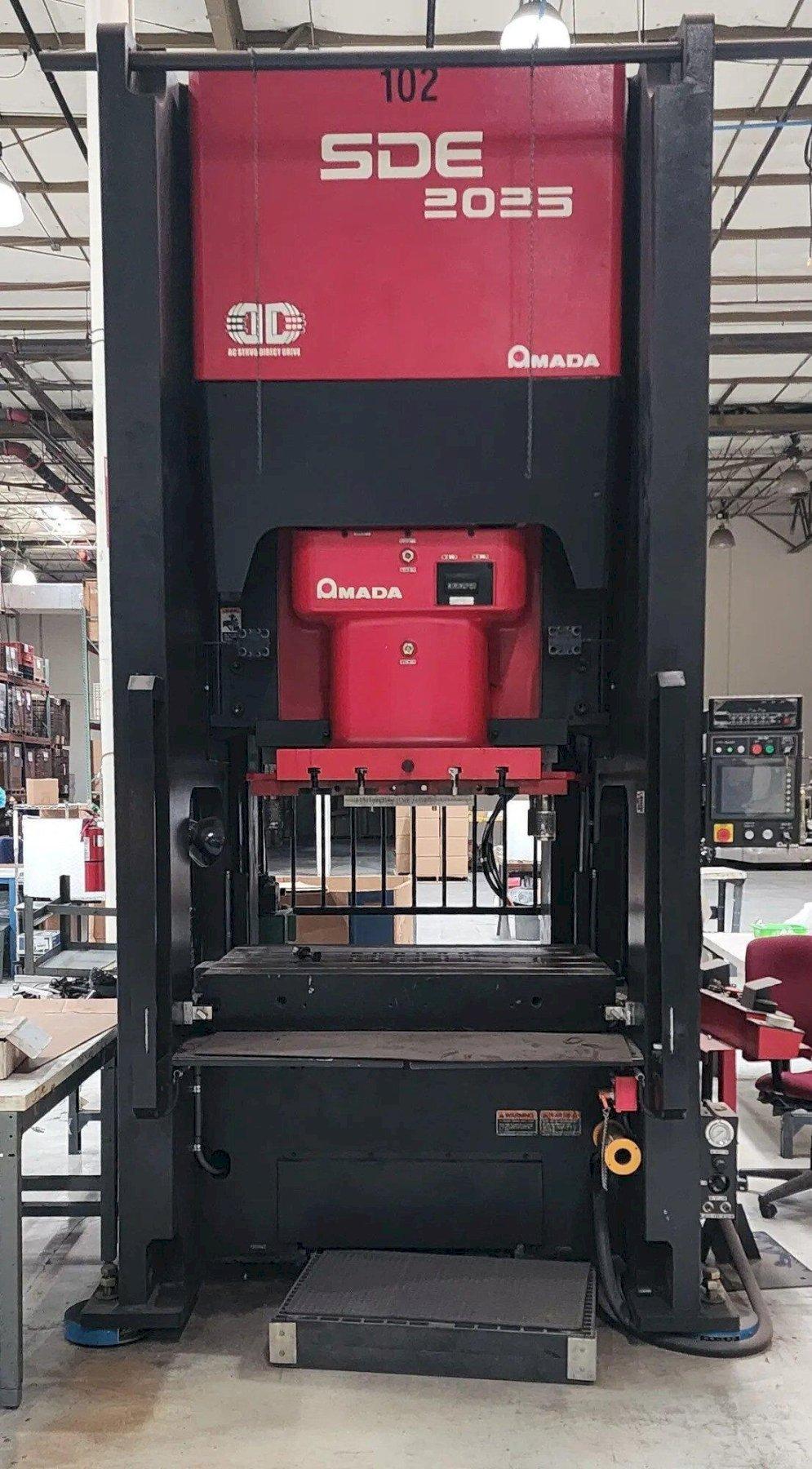 2008 Amada SDE-2025 4-Post Servo Electric Press (#5304)