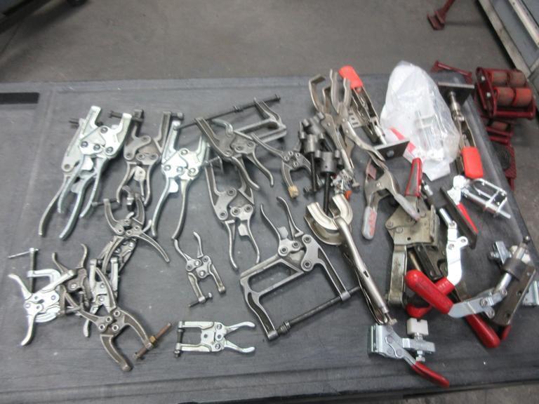 Variety of Assorted Clamps- Auction Item
