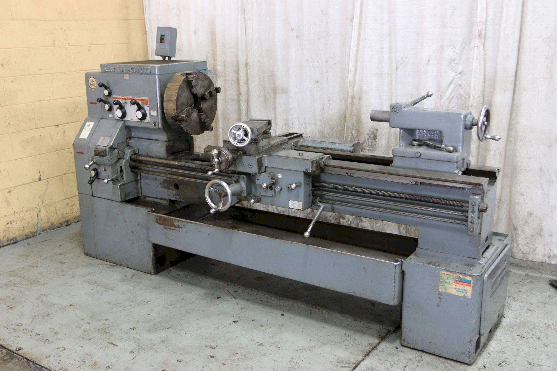19"/28" X 60" LEBLOND GAP BED ENGINE LATHE