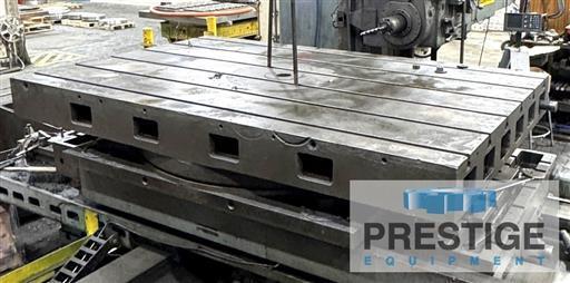 60" x 96" Giddings & Lewis Airlift Rotary Table