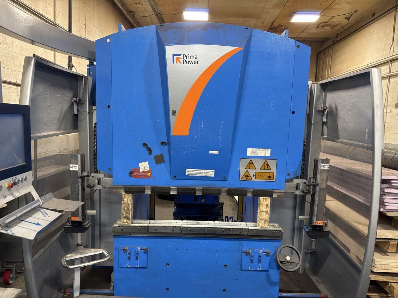 28 Ton x 4′ Adira Prima Power P-0212 Hydraulic Press Brake, 2012 – Backgauge