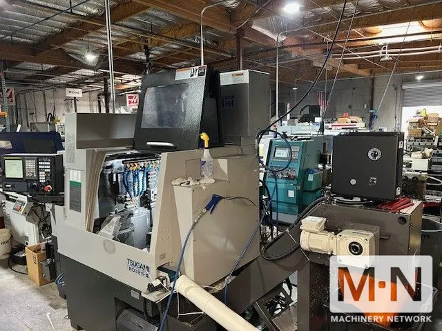 Tsugami BO325III CNC Swiss Lathe