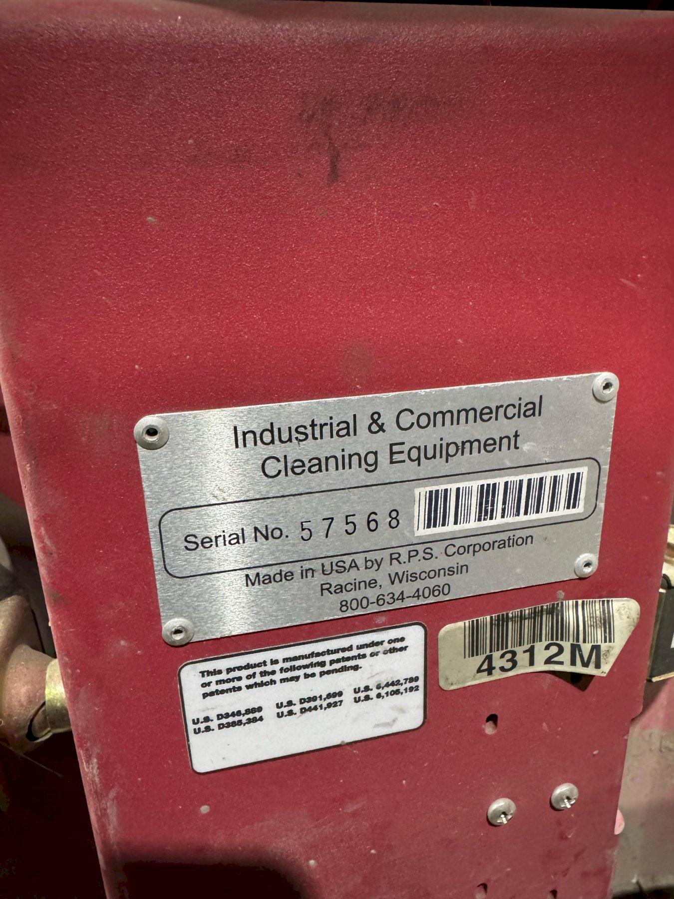 1 - PREOWNED 2010 FACTORY CAT RIDER SWEEPER, MODEL #: TR