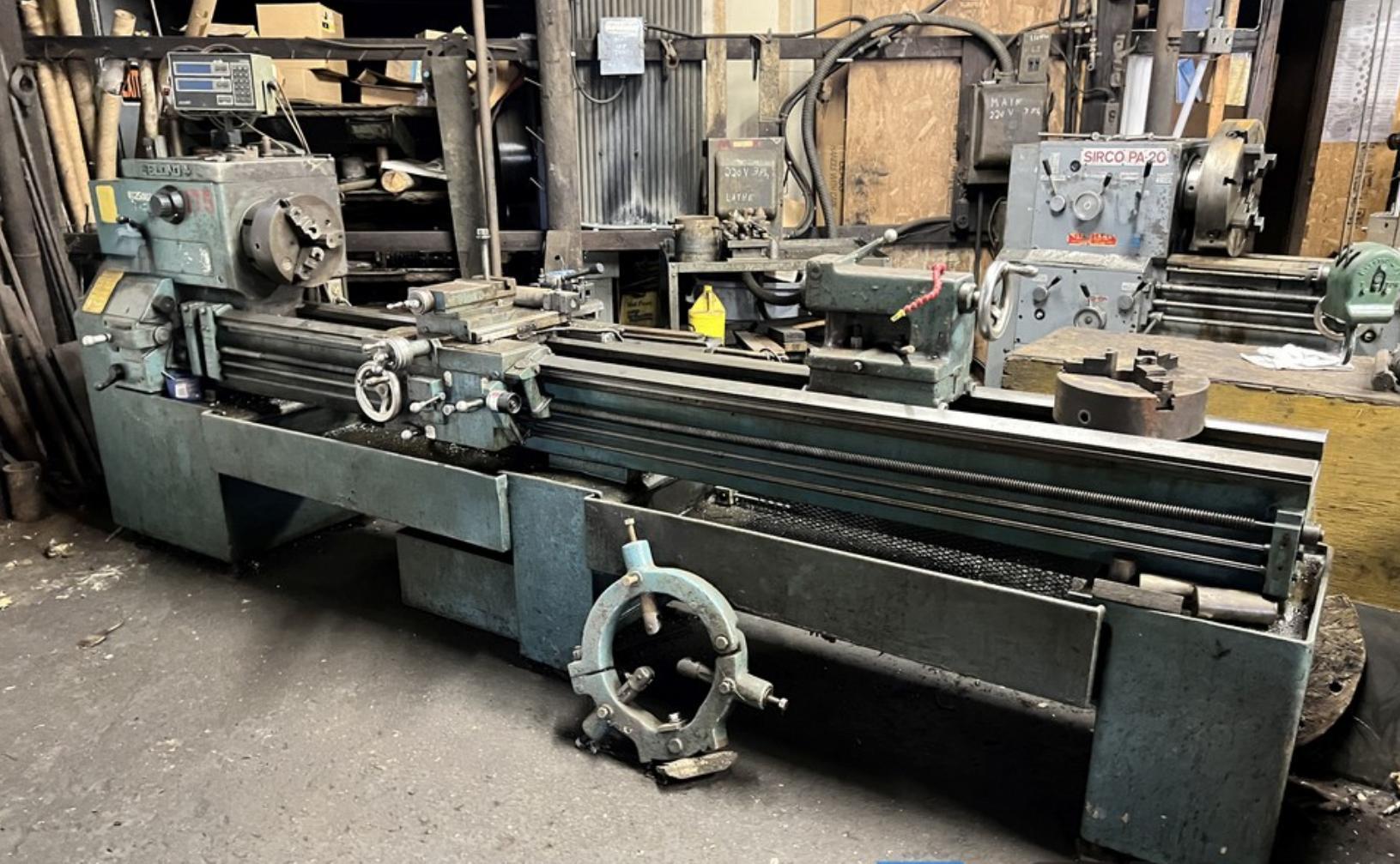 18" X 120" LEBLOND ENGINE LATHE: YOBRO #25909