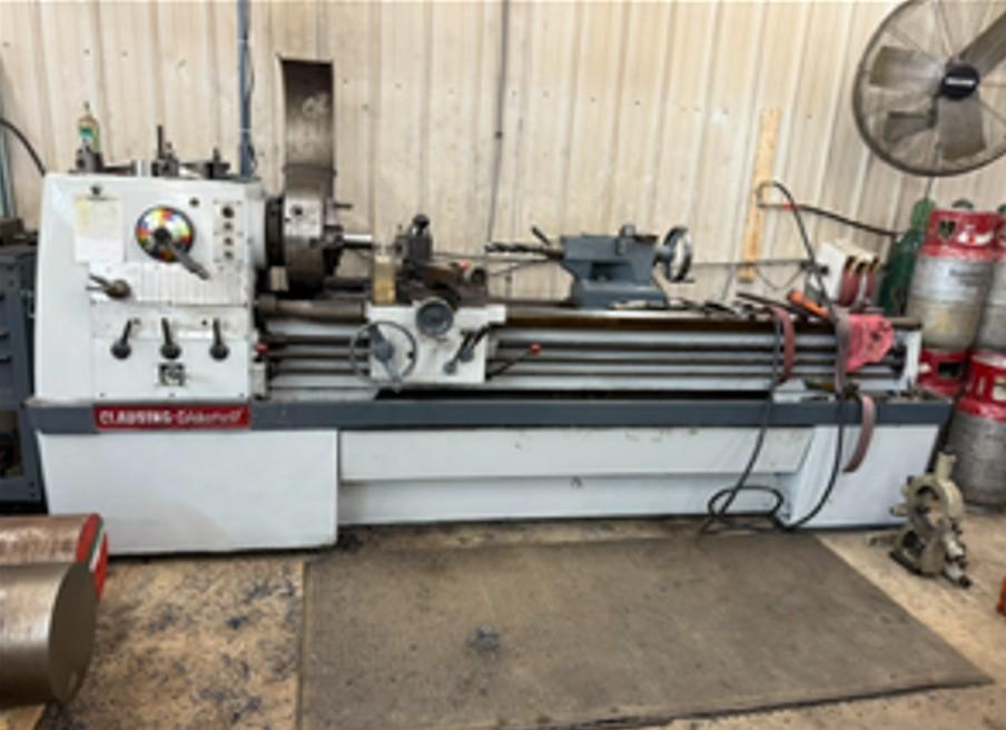 CLAUSING COLCHESTER ENGINE LATHE : YOBRO 25247