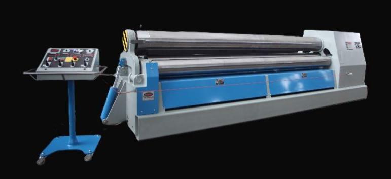 1 - NEW WDM HYDRAULIC INITIAL PINCH PLATE BENDING MACHINE, MODEL #: 404-24-10