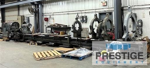 54" x 393" Poreba TR-135/10M Heavy Duty Manual Lathe