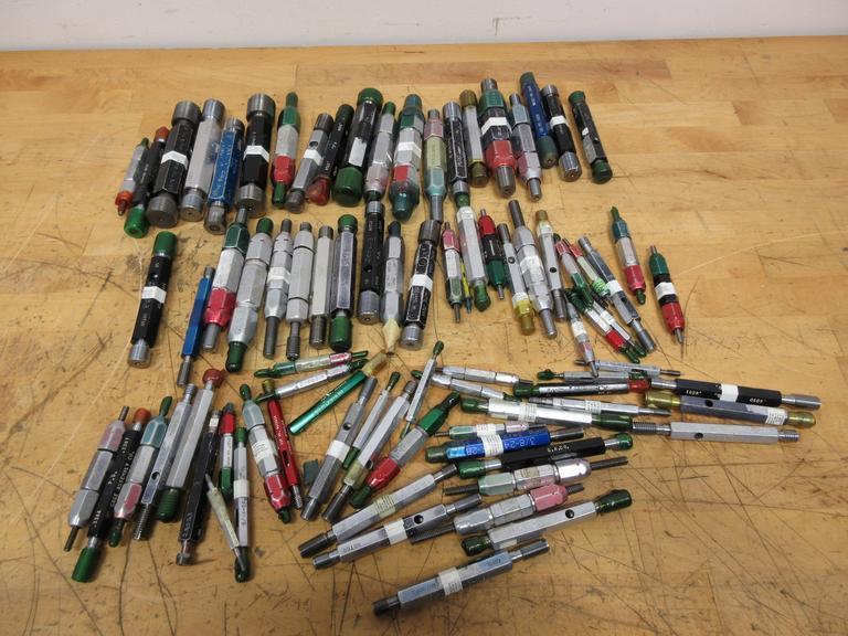 Threaded ID Go/No-Go Gauges, Standard SAE Sizes from 2/56 - 1-1/8"- Auction Item