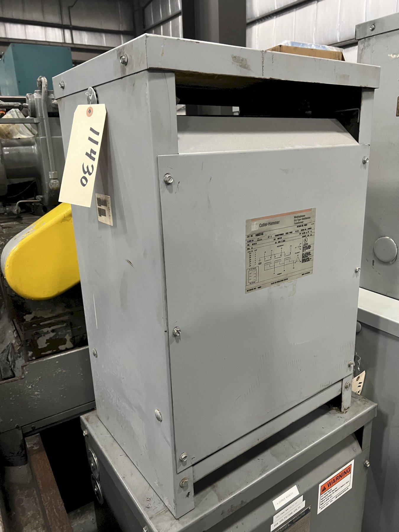 WESTINGHOUSE / CUTLER-HAMMER 45 KVA DRY TYPE DISTRIBUTION TRANSFORMER