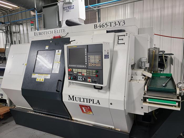 2020 Eurotech B465 T3-Y3 Multipla CNC Lathe (#5690)