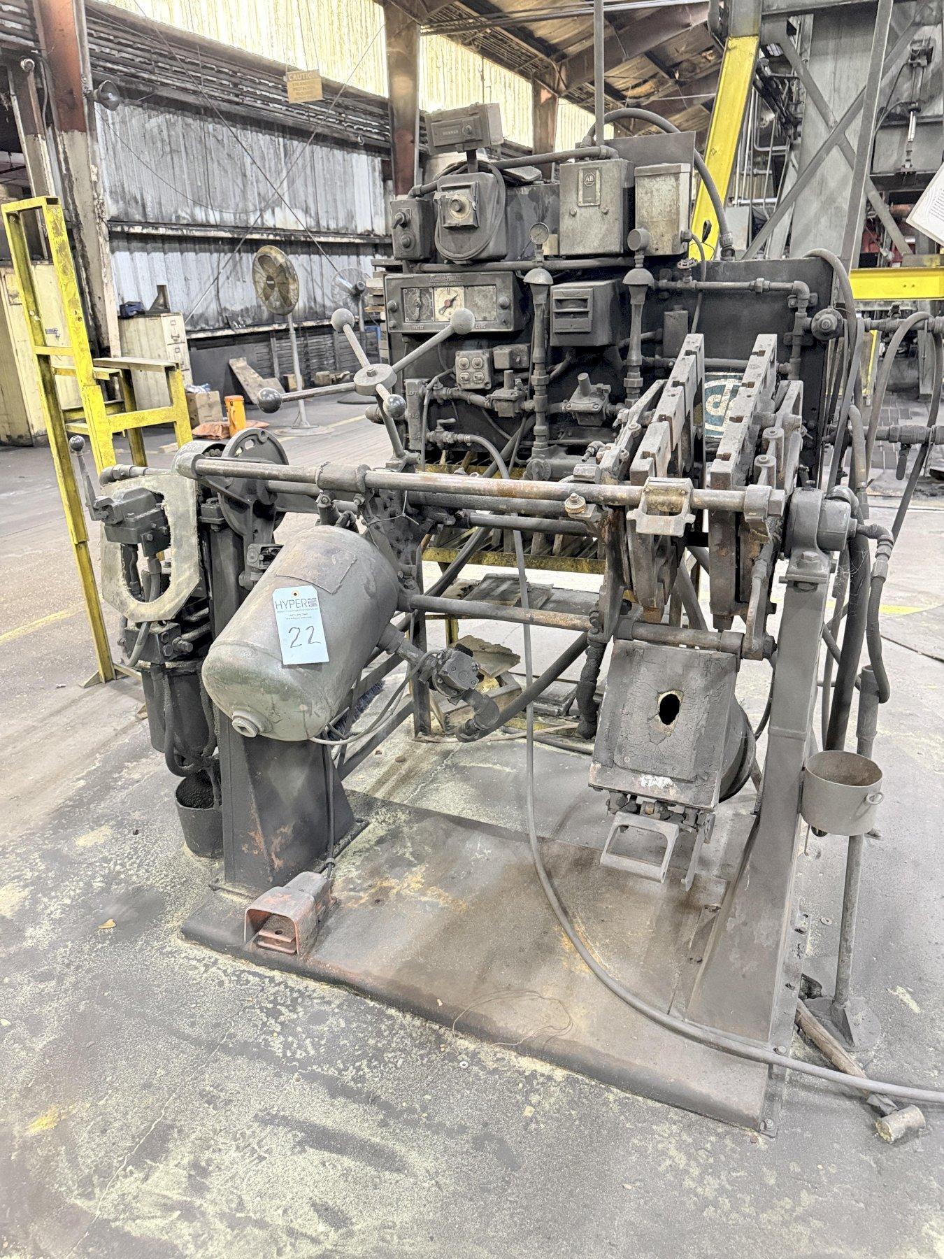 Dependable model 200sa shell core machine s/n 639 (no feed hopper)