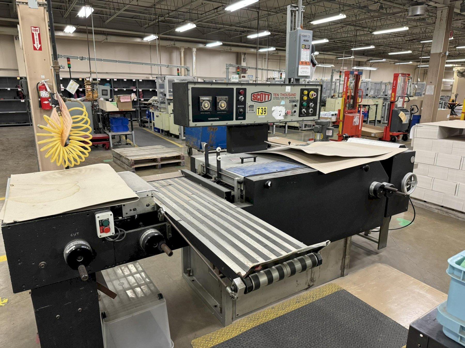 Scott 10000 Index Tab Cutting