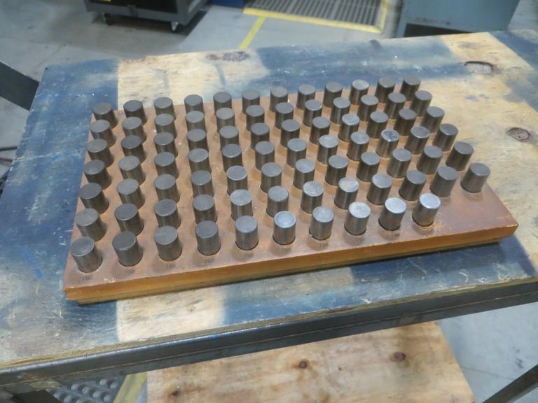 Pin Gauge Set .751- .832- Auction Item