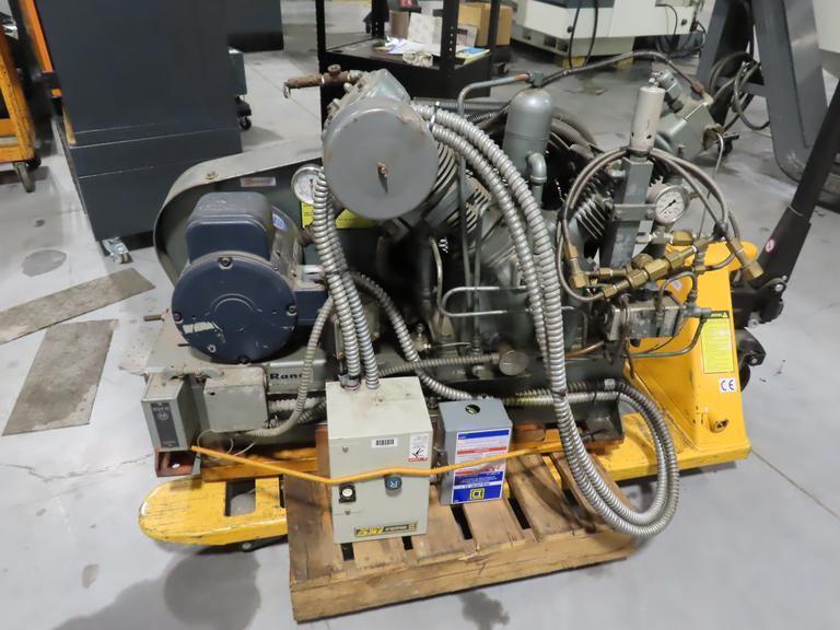 Ingersoll Rand 223X5 High Pressure Piston Compressor 3000 PSI Max Capacity, Used for Scuba Tanks and Other High Pressure Needs- Auction Item