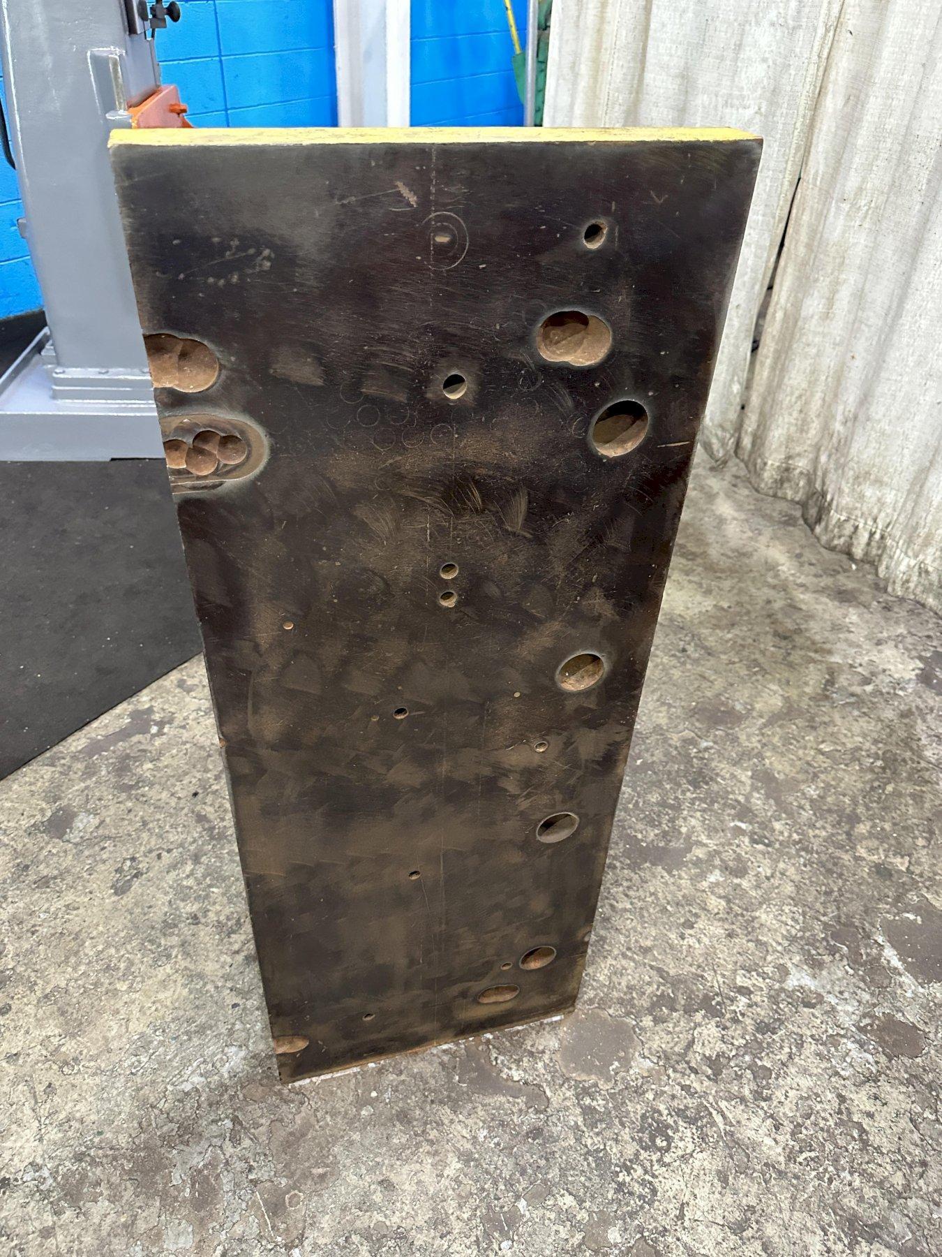 18" X 48" HIGH X 17" DEEP ANGLE PLATE: STOCK #77203