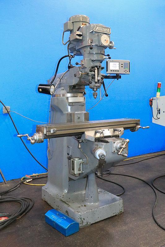 ALLIANT Vertical Milling Machine, Model 42VC
