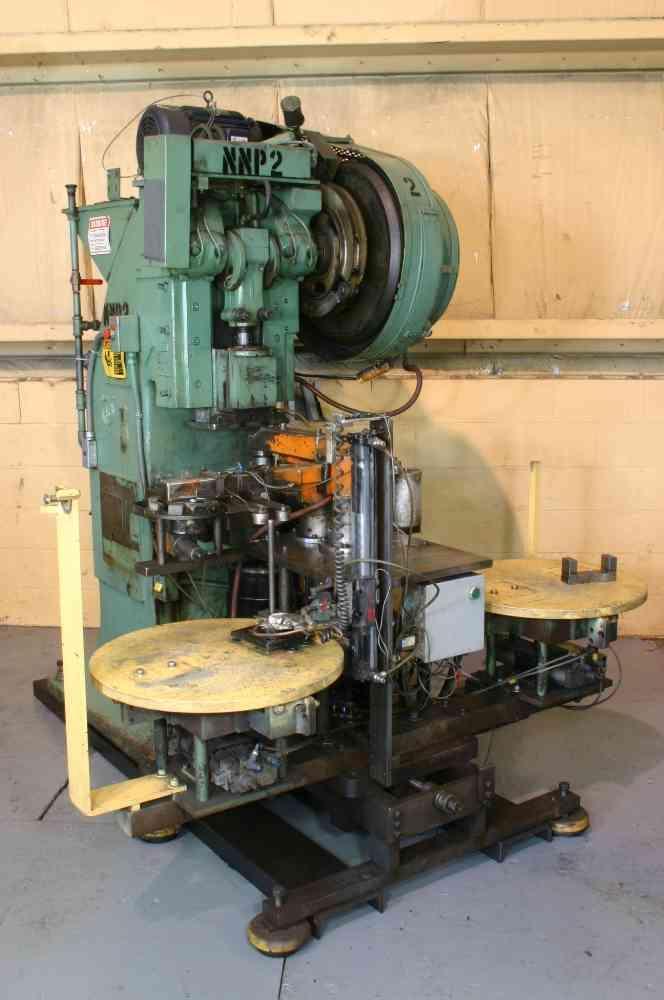 20 TON V & O GAP BED NOTCHING PRESS: STOCK #51138
