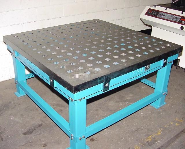 New FPM 5' x 5' Cast Iron Welding Table