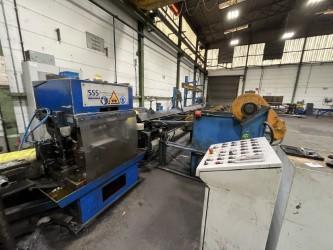 SSS SCHMITZ ZWRP50 SEMI-AUTOMATIC TWO ROLL STRAIGHTENING MACHINE