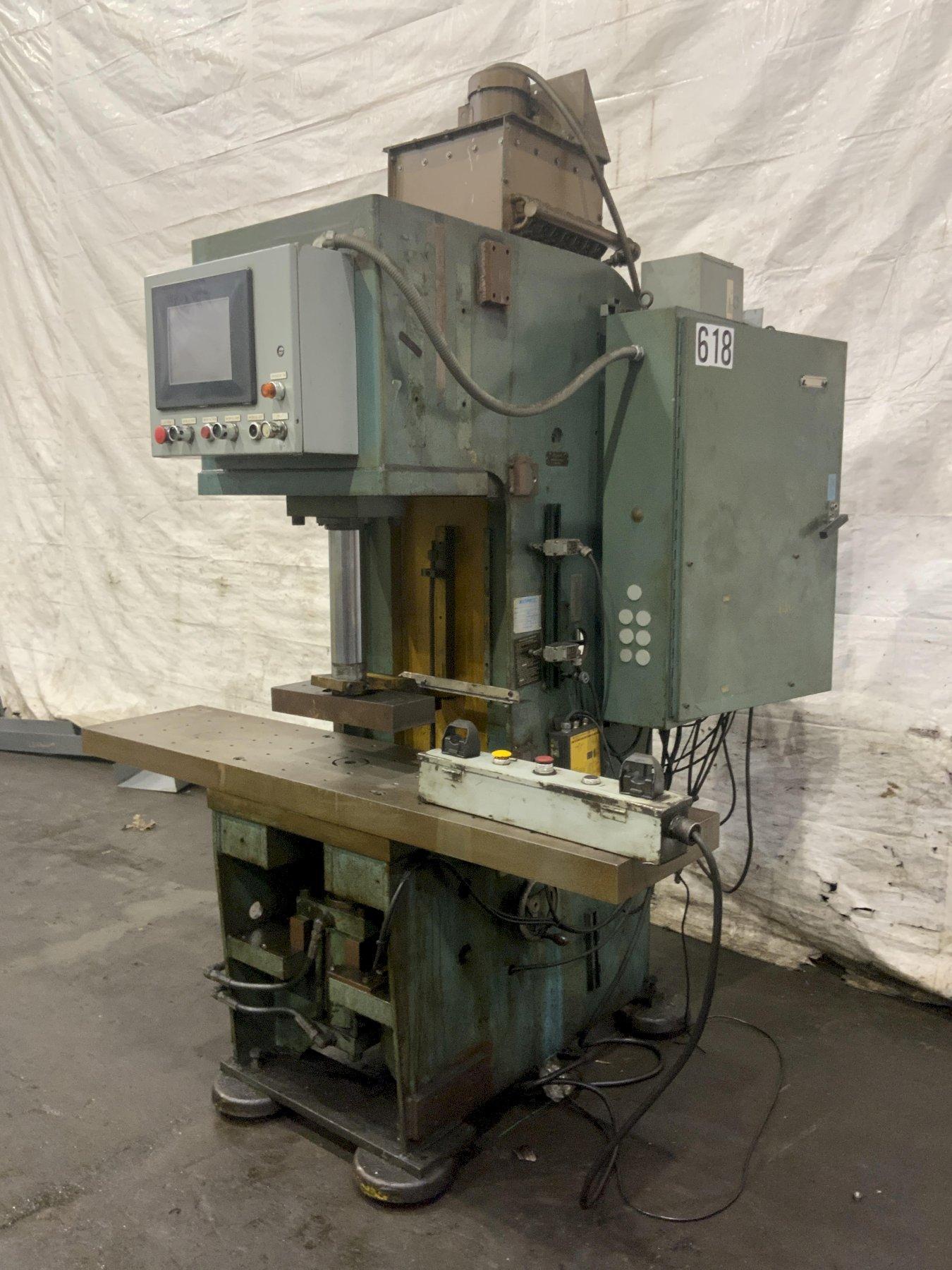 20 TON DENISON C FRAME HYDRAULIC PRESS: STOCK #80848