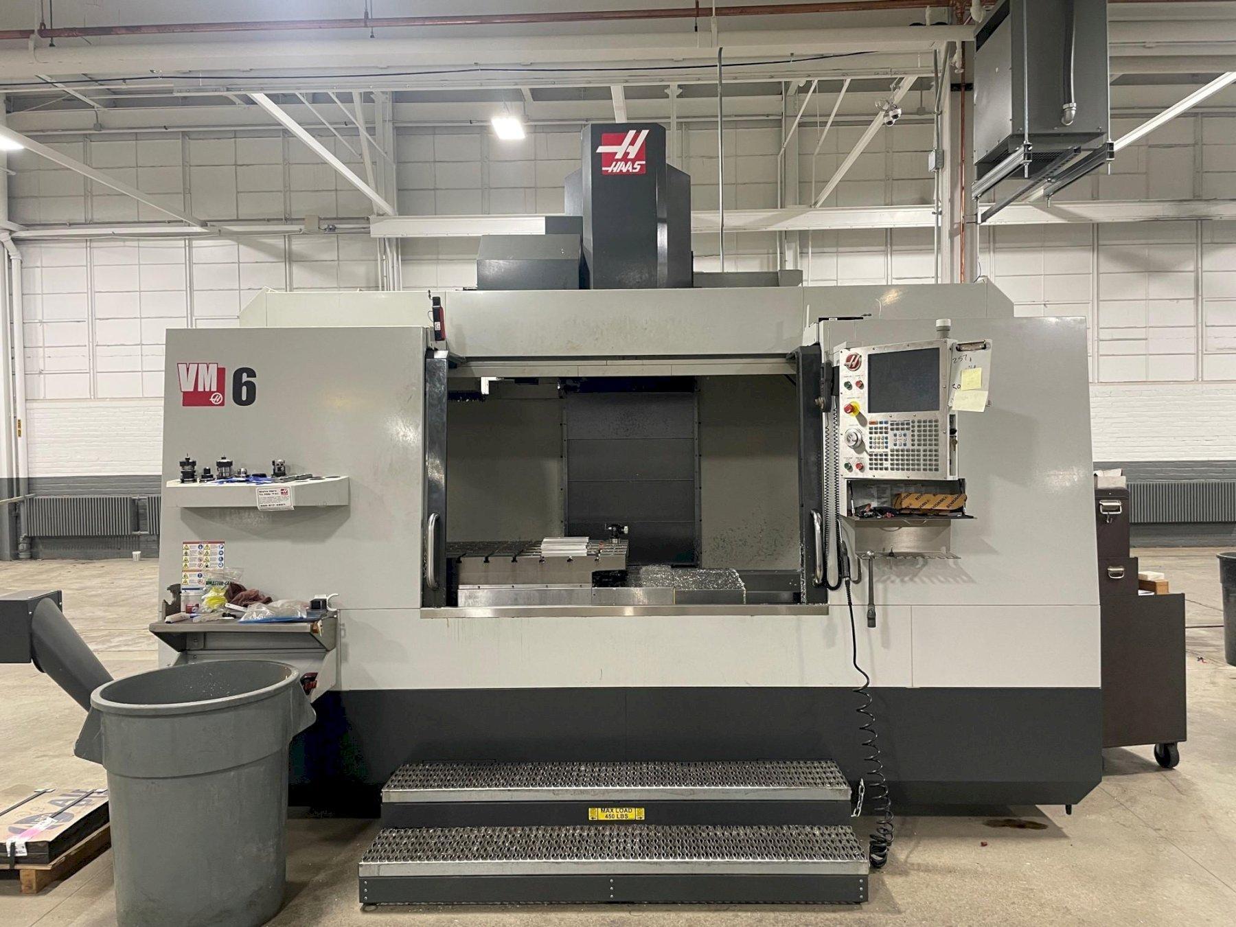 Haas VM-6 CNC Vertical Machining Center For Sale - 2013