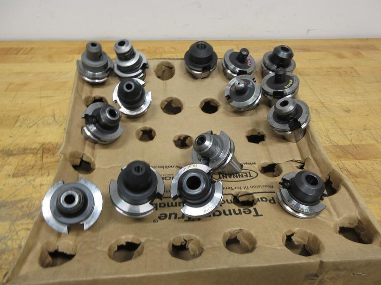 CAT40 Tool Holders End Mill Type (15 pcs), Assorted Brands- Auction Item