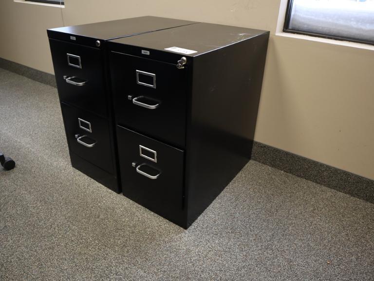 (2) Hon 2 Drawer File Cabinets- Auction Item