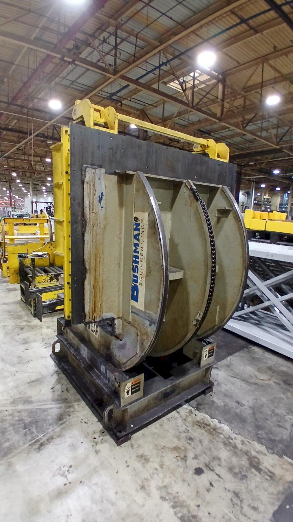 3,000  LB BUSHMAN MECHANICAL COIL FLIPPER UPENDER: YOBRO #26214