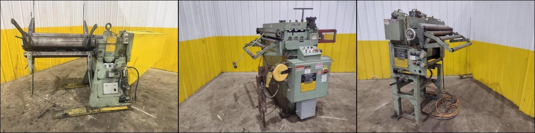 .12" x 36" x 10,000 LBS LITTELL SERVO COIL FEED LINE, REEL, STRAIGHTENER, FEED & CONTROL : YOBRO #25423