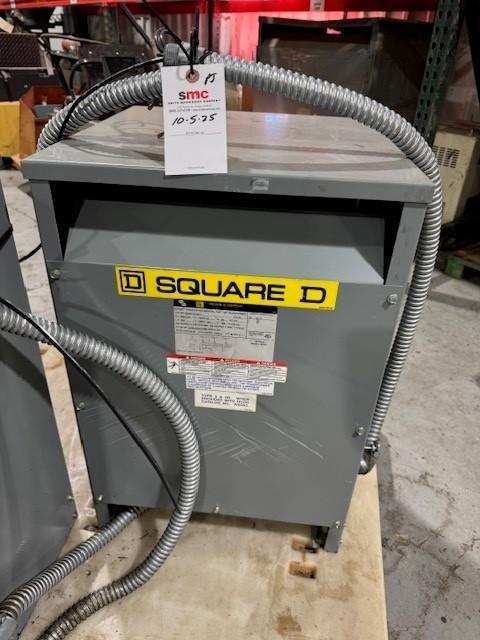 1 - PREOWNED SQUARE D 45 KVA TRANSFORMER