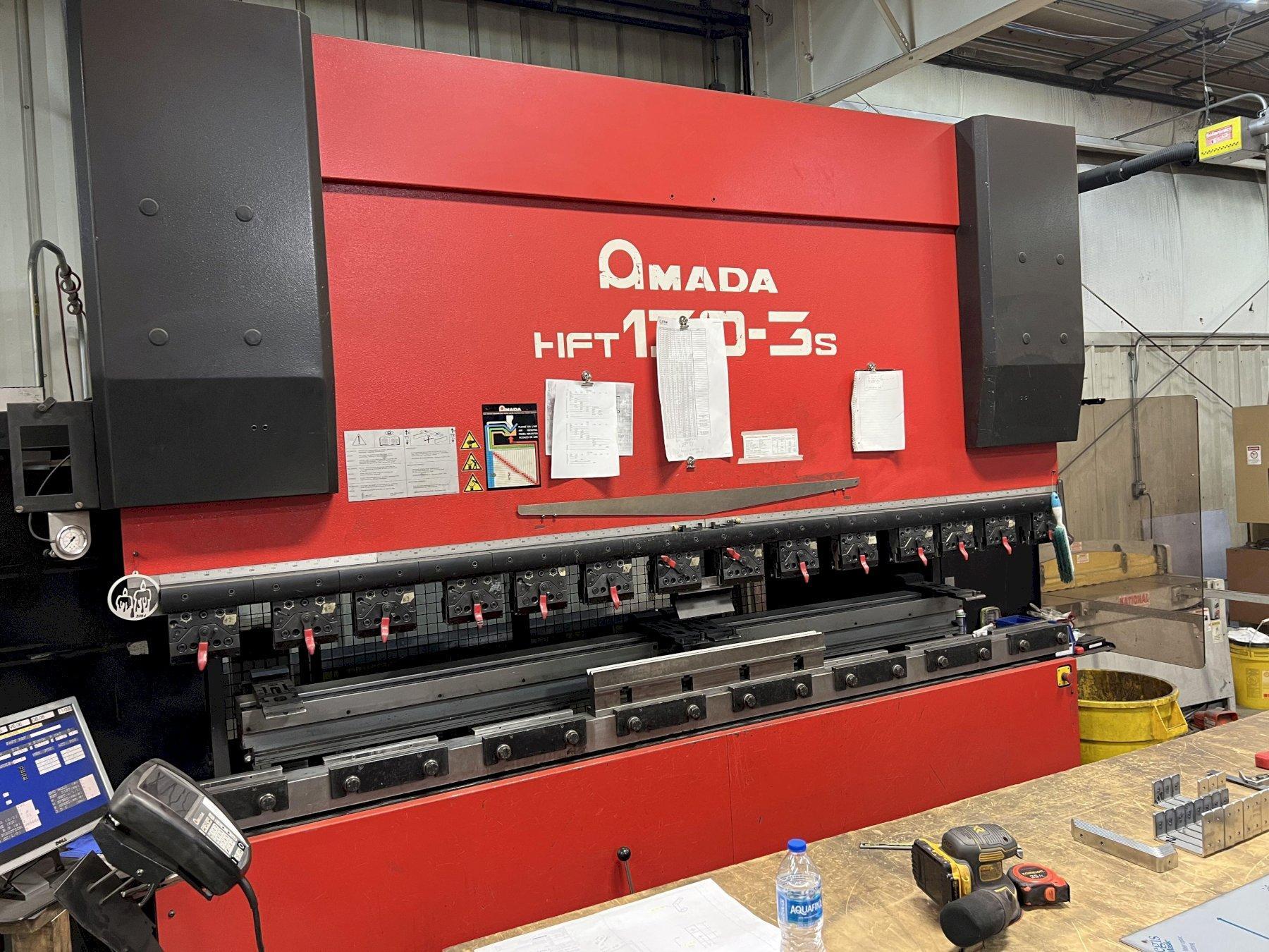 2004 Amada HFT 130-3S Hydraulic Press Brake (#5538)