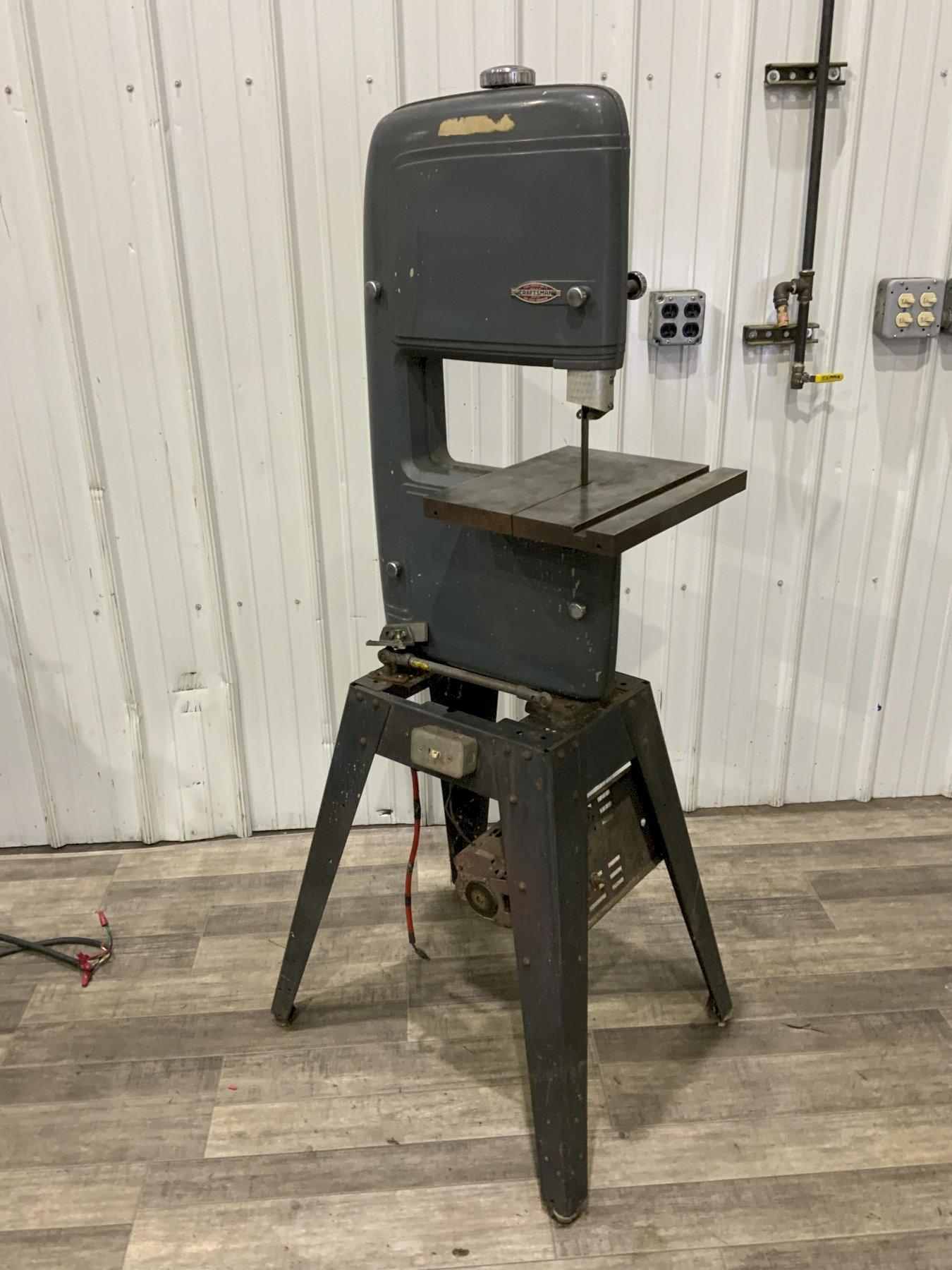 12" CRAFTSMAN VERTICAL BANDSAW: STOCK #80352