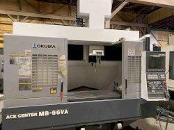 Okuma Ace Center MB66VA CNC Vertical Machining Center, OSP P200M, 59