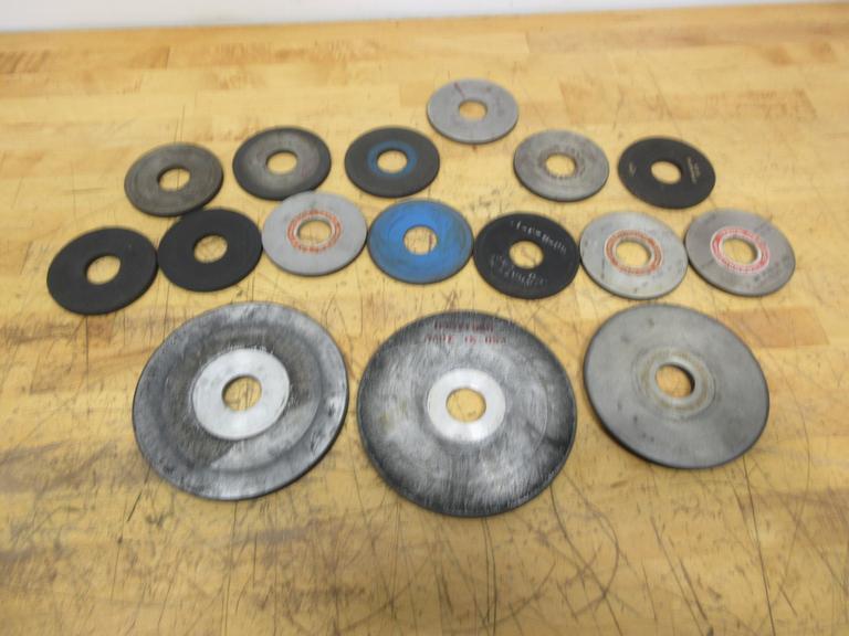 Diamond Grinding Wheels 1-1/4" Arbor 4", 6", 6.75" ***Used*** Assorted Sizes- Auction Item