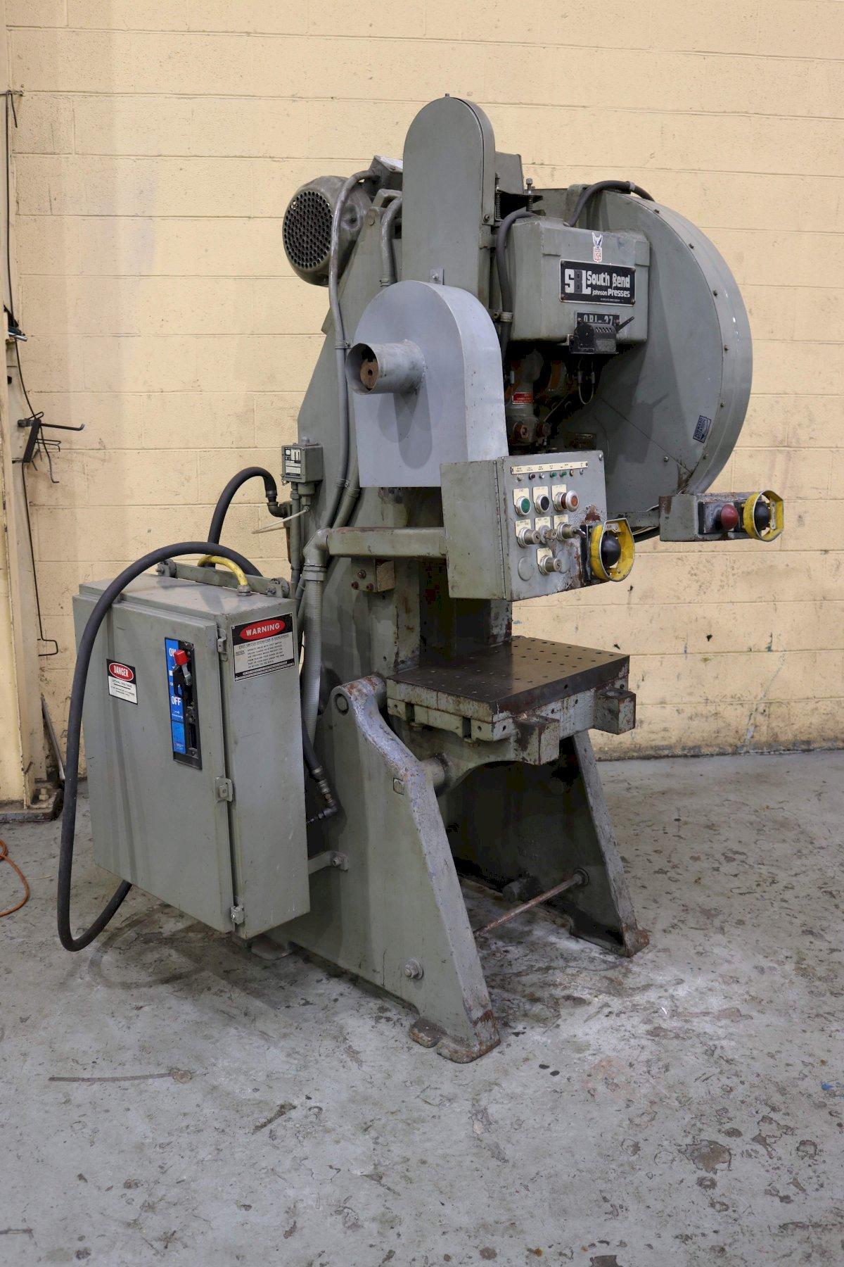 27 TON SOUTHBEND OBI FLY WHEEL PRESS: STOCK #68392