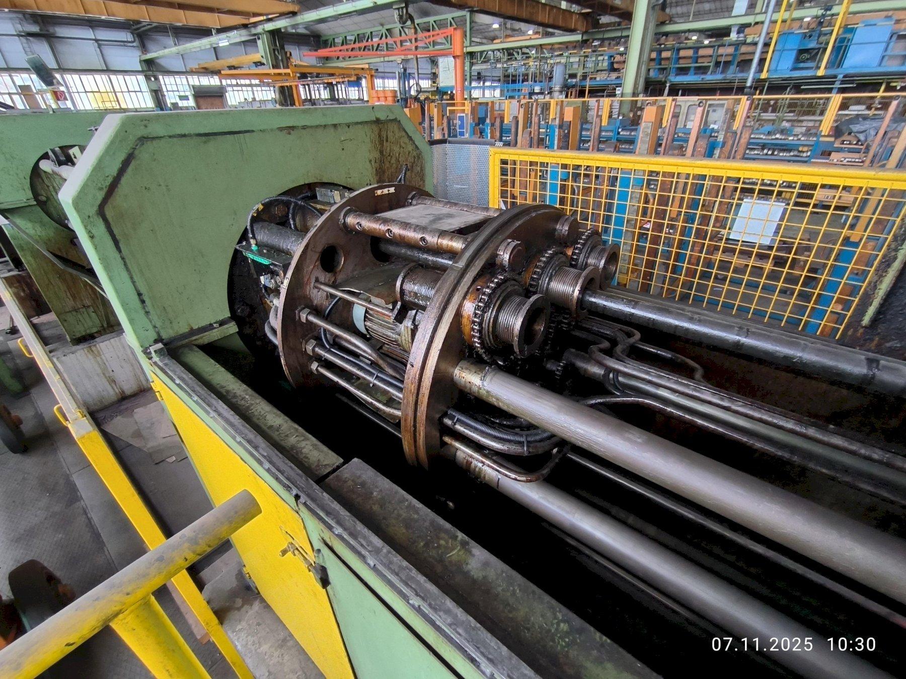 25 TON HAGINGER 3-DIE TUBE DRAW BENCH