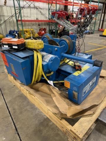 1 - PREOWNED SHAW BOX 3 TON ELECTRIC CABLE HOIST, MODEL #: 80L03030S161R, S/N: 98D24838