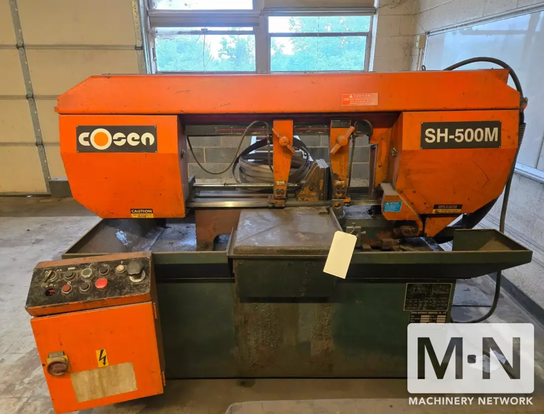 Cosen SH-500M Horizontal Band Saw, 2010