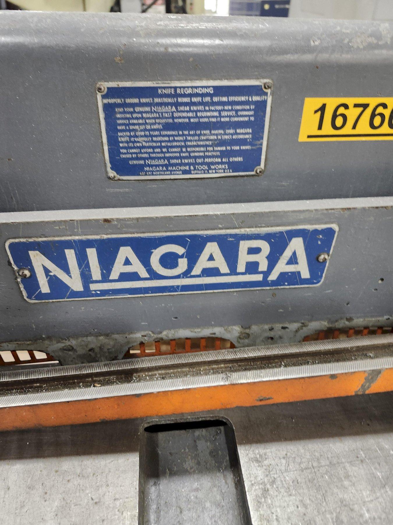 Niagara One Series - Model 60 Power Squaring Shear,