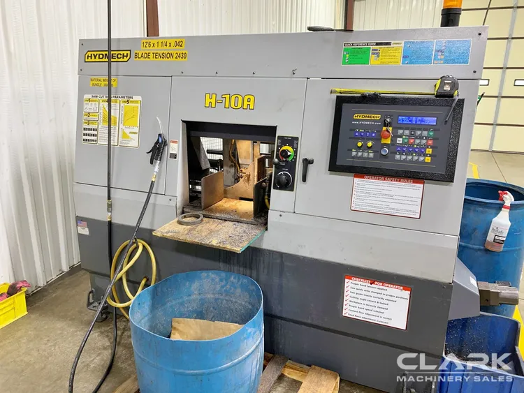HYD-MECH H-10A DUAL COLUMN AUTOMATIC HORIZONTAL BAND SAW
